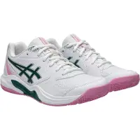Asics para mujer. 1042A318 Zapatillas GEL-Dedicate 9 Padel blanco (38), Plano, Cordones, Casual, Deportivo, Tenis/Padel, Mesh, outlet