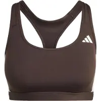 Adidas adidasSujetador de entrenamiento para impacto medio Optime Essentials 3 Stripes S Aurora Coffee Met. / White Mujer