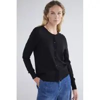 Summum Woman Short Cardigan Soft Viscose Polyamide Knit Black Talla: M | Cárdigan Outlet | Mujer | Negro