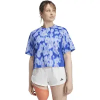 Adidas Performance Workout Essentials Aop Flower Tie-dye Tee Semi L Talla: XS | Tops Deportivos Outlet | Mujer