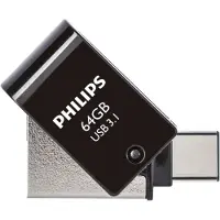 Philips Pendrive 2 In 1 64gb Otg Usb C+usb 3.1