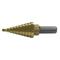 Bahco Broca escalonada, 1/4 (6 mm), para taladros de 4-12 mm, con revestimiento HSS
