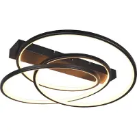 TRIO Lámpara de techo LED Darvin, 34W, luz cálida a neutra