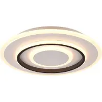 TRIO Lámpara de techo LED Trio Leuchten, modelo Jora, 46W, color blanco mate
