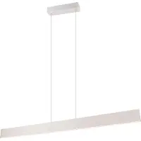 TRIO Lámpara colgante LED GALWAY, gris, 35W, luz blanca cálida, 4200lm, metal, dimensiones: 150x150x8 cm, IP20, marca