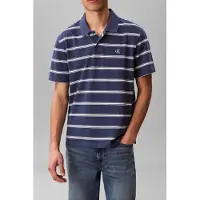 Calvin Klein Jeans Ss Easy 16s Jersey Polo Dark Denim Talla: M | Polos Outlet | Hombre | Azul
