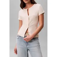 Calvin Klein Camiseta blanco natural