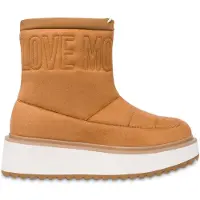 Moschino Platform Power Velour Snow Boots Brown Talla: 41 | Botas Outlet | Mujer | Blanco
