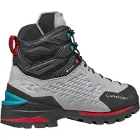 Garmont - Zapatillas de senderismo Mujer - Ascent Evo GTX Ultimate Grey/Carnet Red para Mujer de Cuero - Talla 39 - Gris
