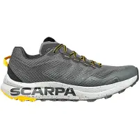Scarpa - Zapatillas de trail - Spin Planet Anthracite Saffron - Talla 42 - Gris