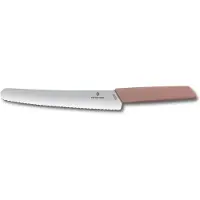 Victorinox Swiss Modern cuchillo de pan 22 cm, rosa