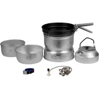 Trangia - 25-4 Sturmkocher mit Primus Gasbrenner - Hornillos de gas gris
