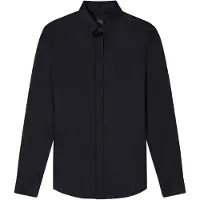 Armani Exchange para hombre. 8NZCBDZN10Z1200 Camisa Popelina negro (XS), Casual, Fiesta, Algodón, Clásico, Manga larga, A|X Armani Excha