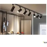 SLV 1004563 NUMINOS DALI L, sistema de iluminación de 3 fases, color negro, 3000K, ángulo de haz de 36°