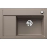 BLANCO ZENAR XL 6 S Compact, mueble con fregadero, Silgranit, color beige, para instalación a la izquierda, 60 cm, fabricado en Alemania