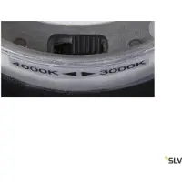 SLV 1004681 OVALISK 100 FL, Lámpara de pie LED para exteriores, color antracita, con interruptor de temperatura de color (CCT) de 3000/4000K, grado de protección IP65