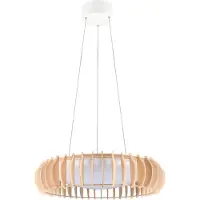 TRIO Lámpara colgante LED Reality Monte, 40W, diámetro 60cm, regulable, color blanco, con ajuste de temperatura de color (CCT)