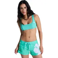 Roxy - Women's To Dye For 3 Inch - Shorts de surf size M, verde