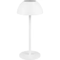 Reality Lámpara de mesa LED inalámbrica RICARDO, blanca, 2W, luz cálida, 240lm, material plástico, dimensiones: 30x13,5x13,5cm, IP54, modelo