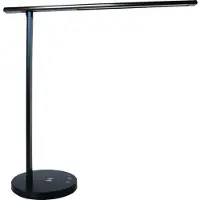 Unilux 400124560, Lámpara de mesa LED DIVA de , regulable, color negro