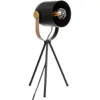 Atmosphera Lámpara de mesa, lámpara de noche, lámpara de escritorio, lámpara de pie, lámpara de mesa con trípode, lámpara de mesa Bil, 45 cm