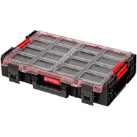 Qbrick System ONE Organizador XL 2.0 MFI apilable 582 x 387 x 131 mm 13,6 l IP66 con inserto de espuma