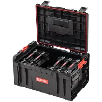 Qbrick System PRO Toolbox 2.0 Caja de herramientas 450 x 334 x 240 mm 19 l apilable IP54 + 5x TWO Organiser Multi