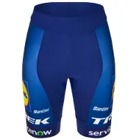 Santini - Women's Lidl Trek Shorts - Pantalones de ciclismo size XL, azul