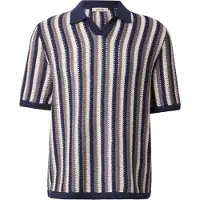 Only & Sons Jersey 'ONSTHUE' azul oscuro / lila / offwhite