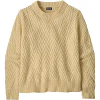 Patagonia - Women's Recycled Wool Crewneck Sweater - jersey de lana size L, beige