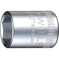 Stahlwille , juegos de llaves de vaso de 1/4 y 1/2, modelo 01410032. Longitud: 23 mm
