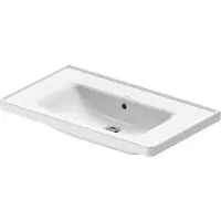 Duravit Mueble lavabo D-Neo, 80 cm, sin orificio para el grifo, con desbordamiento