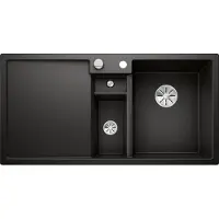 BLANCO 525866 COLLECTIS 6 S: Fregadero con sistema de ventilación integrado InFino y control de desagüe / SILGRANIT