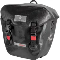 M-Wave - Montreal Gepäckträgertasche - Bolsa para el portaequipaje size 2 x 20 l, gris