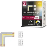 Paulmann MaxLED 1000: Tira de LED COB de línea completa, con ángulo de 90°