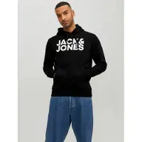 Jack & Jones Sudadera antracita / blanco