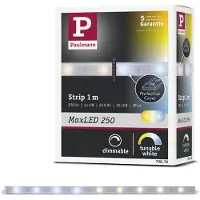 Paulmann MaxLED 250: Tira de LED regulable en blanco, extensión