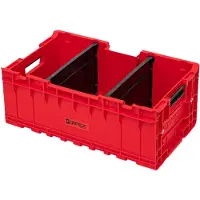 Qbrick System ONE Box 2.0 Plus RED ULTRA HD Contenedor apilable a medida 576 x 359 x 237 mm 35 l apilable