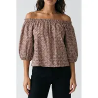Ba&sh Blouse Fustave Ecru Talla: XS | Blusas Outlet | Mujer | Marrón