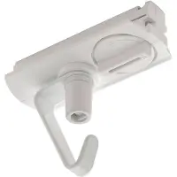 SLV Adaptador para lámparas colgantes de una sola fase , con gancho, color blanco