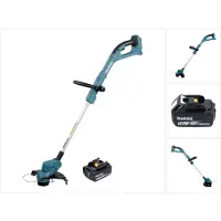 Makita Recortadora sin cable DUR 193 T1 18 V 260 mm + 1x batería 5.0 Ah - sin cargador