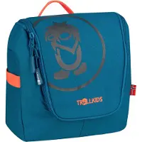 TROLLKIDS - Kid's Wash Bag - Neceseres size 5 l, azul/naranja