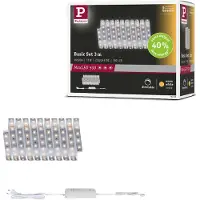 Paulmann MaxLED 500: Juego básico de tiras LED, luz blanca cálida