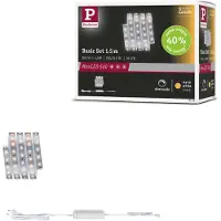 Paulmann MaxLED 500: Juego básico de tiras LED, luz blanca cálida