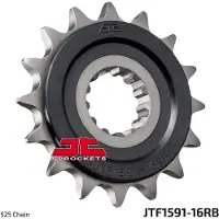 JT Sprockets Piñón Delantero 525 Ru Jtf1591.16rb Steel