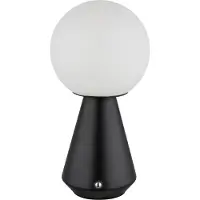 Globo 21029S, de acrílico, metal, IP41, clase III, 1,5 W, LED, 120°