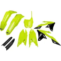 Ufo Kit De Plásticos Suzuki Rmz 250/450 2019-2024 Sukit418f-dflu Fork Protectors &