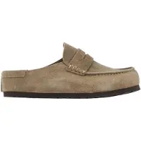 Birkenstock Zuecos Naples Wrapped mujer - Beige - 38