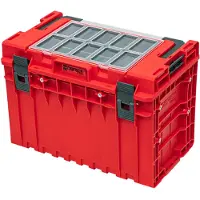 Qbrick System ONE 450 2.0 Expert RED ULTRA HD Maletín de herramientas a medida organizador modular 585 x 385 x 420 mm 52 l apilable IP66