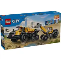LEGO Camión Volquete y Cargadora Frontal